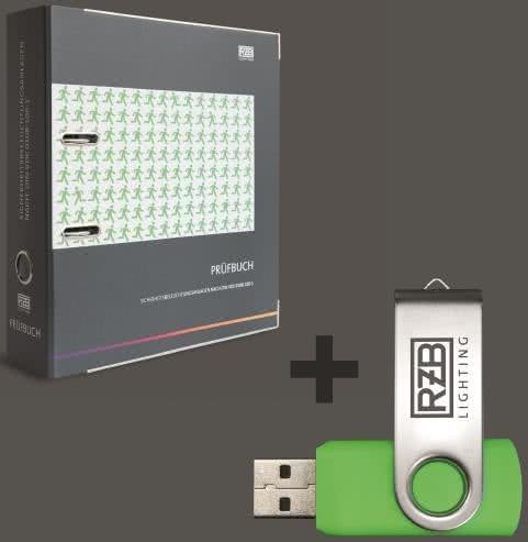 RZB Prüfbuch mit USB-Stick