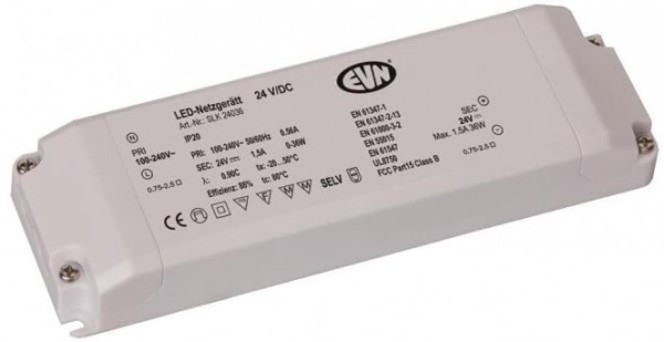 EVN LED-Netzgerät Kst 1-36W 24V SLK24036