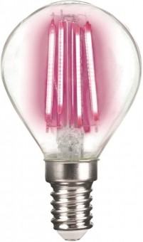LIGHTME LED-Tropfenlampe 4W pink LM85313